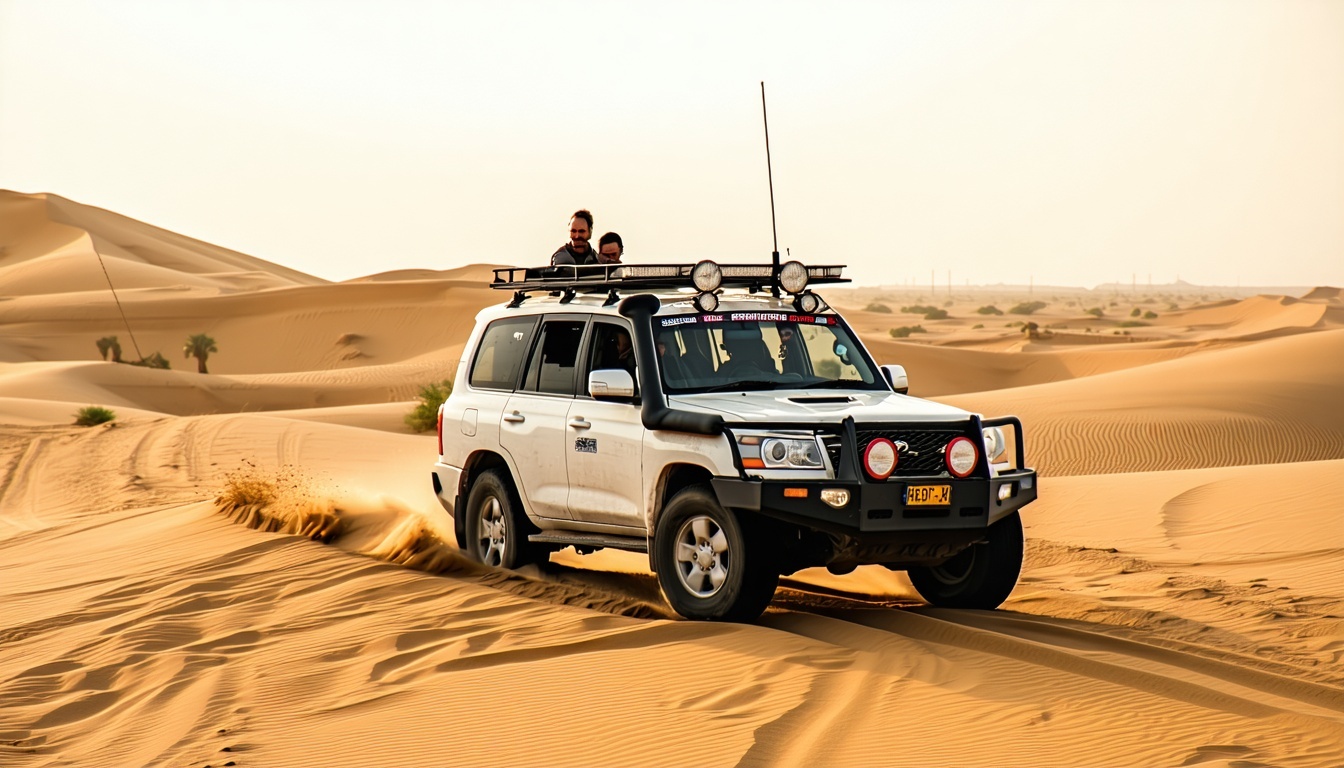 Desert safari adventure with Road Pass Journey Travel